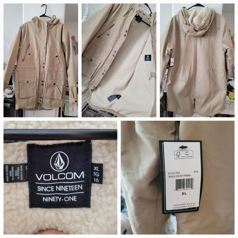 Women's BN parka Coat XL